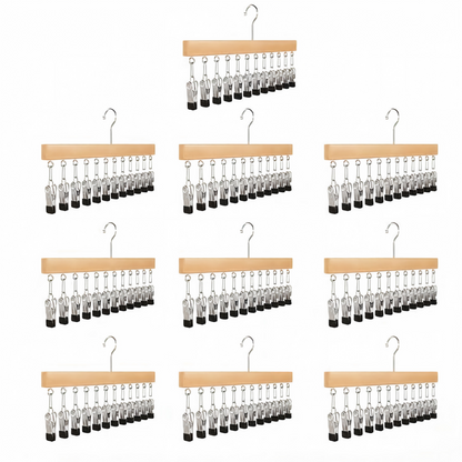 Laundry Multi-Clip Hanger