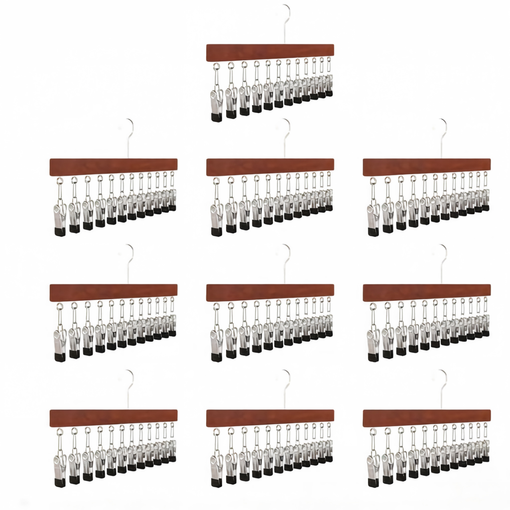 Laundry Multi-Clip Hanger