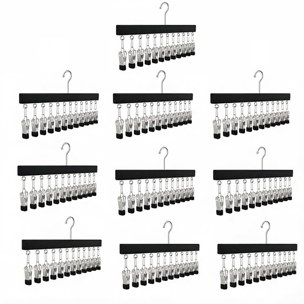 Laundry Multi-Clip Hanger