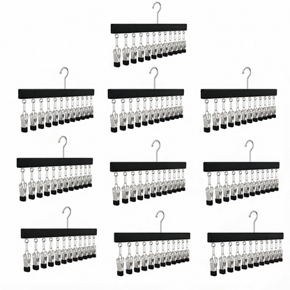 Laundry Multi-Clip Hanger