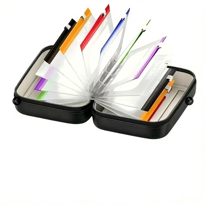 Premium Waterproof PU Travel Pill Organizer Set